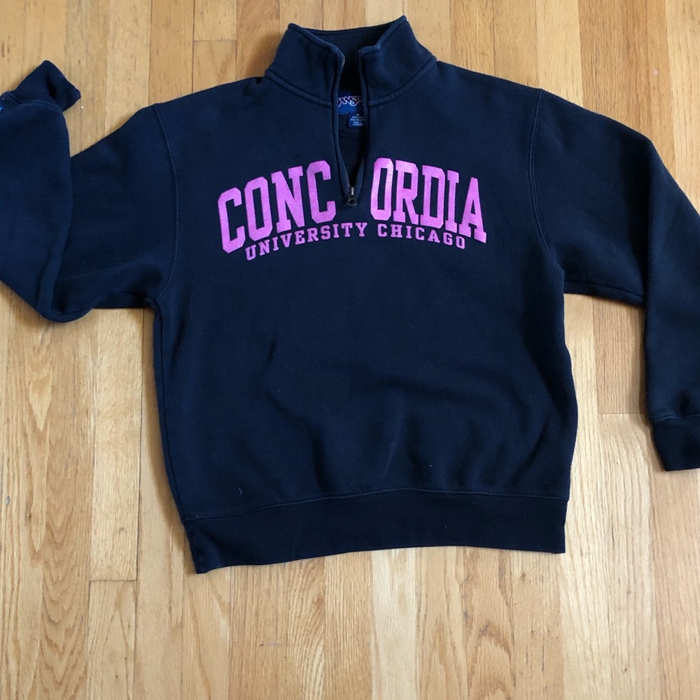 Quarter zip from Concordia University Chicago